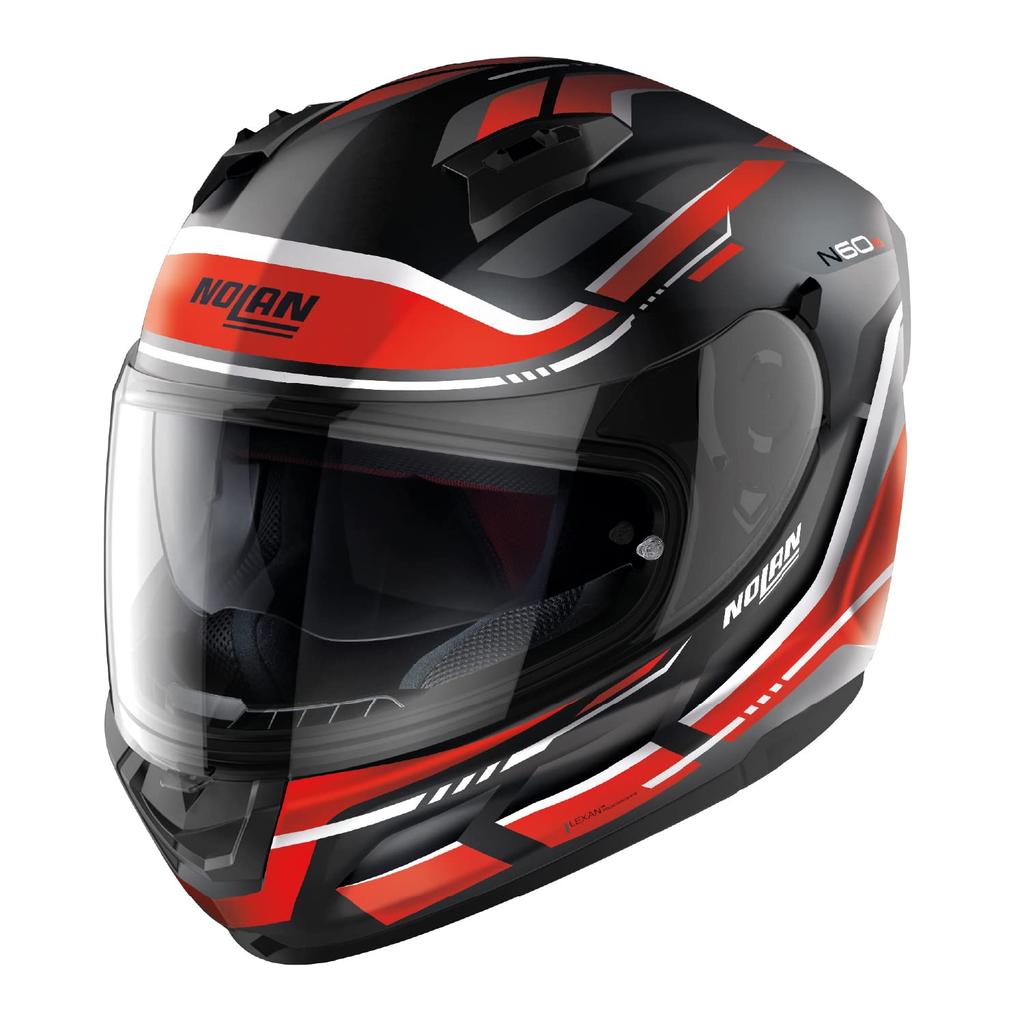 NOLAN LANCER Full Face Motorcycle Helmet XL Size 33384 N60-6 (Red/62) (61-62cm)