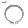 Stainless Steel Shaft Retaining Rings (100-Pack)