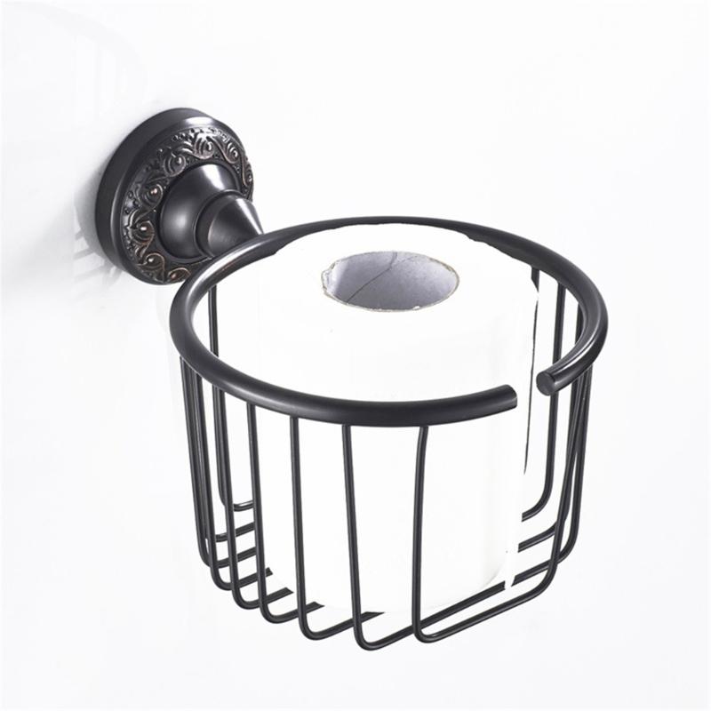 Retro Style Metal Paper Towel Dispenser Quick Setups No Tool Need Strong Performances Bathroom Organizers Essential