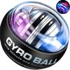 Wrist Trainer Exercises Power Ball Wrist&Forearm Strengthener Essential Push-Start Spinner Gyro Ball with LED Lights for Wrist Excreise