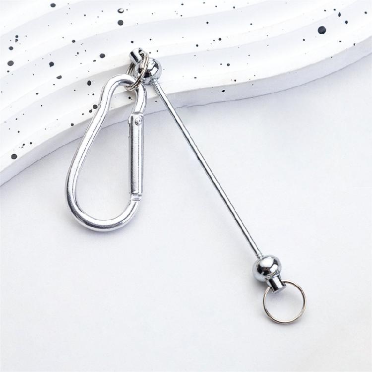 Beads Keychains Bars Charm Blank Beadable Keychains Bars for Jewelry Making
