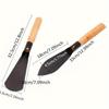 Pack of 2 Durable Metal Shovels, Suitable for Gardening, Weeding, Digging, Transplanting and Planting - Convenient and Labor-saving Garden Tools