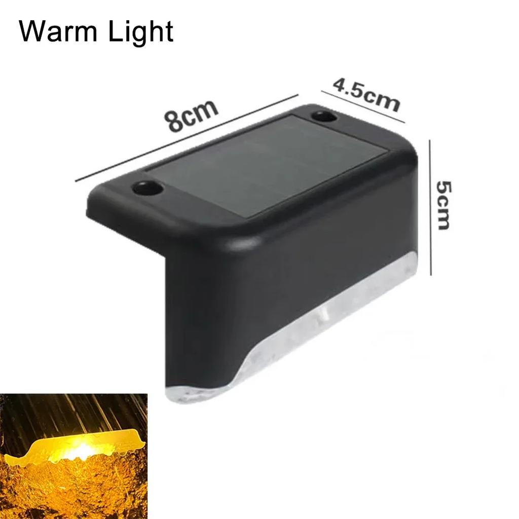 100LED Solar Wall Lamp Outdoor Lampwaterproof Motion Sensor Solar Powered Sunlight Street Lamp Garden Railing Decorative Lamp