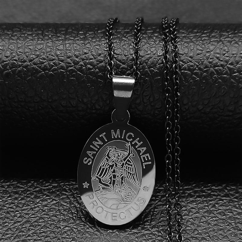 Archangel St. Michael Necklace Pendant Necklace Blessing Necklace