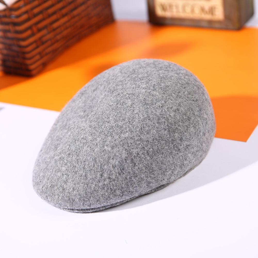 Windproof Forward Cap Breathable Artist Hat Retro Beret Cap Women
