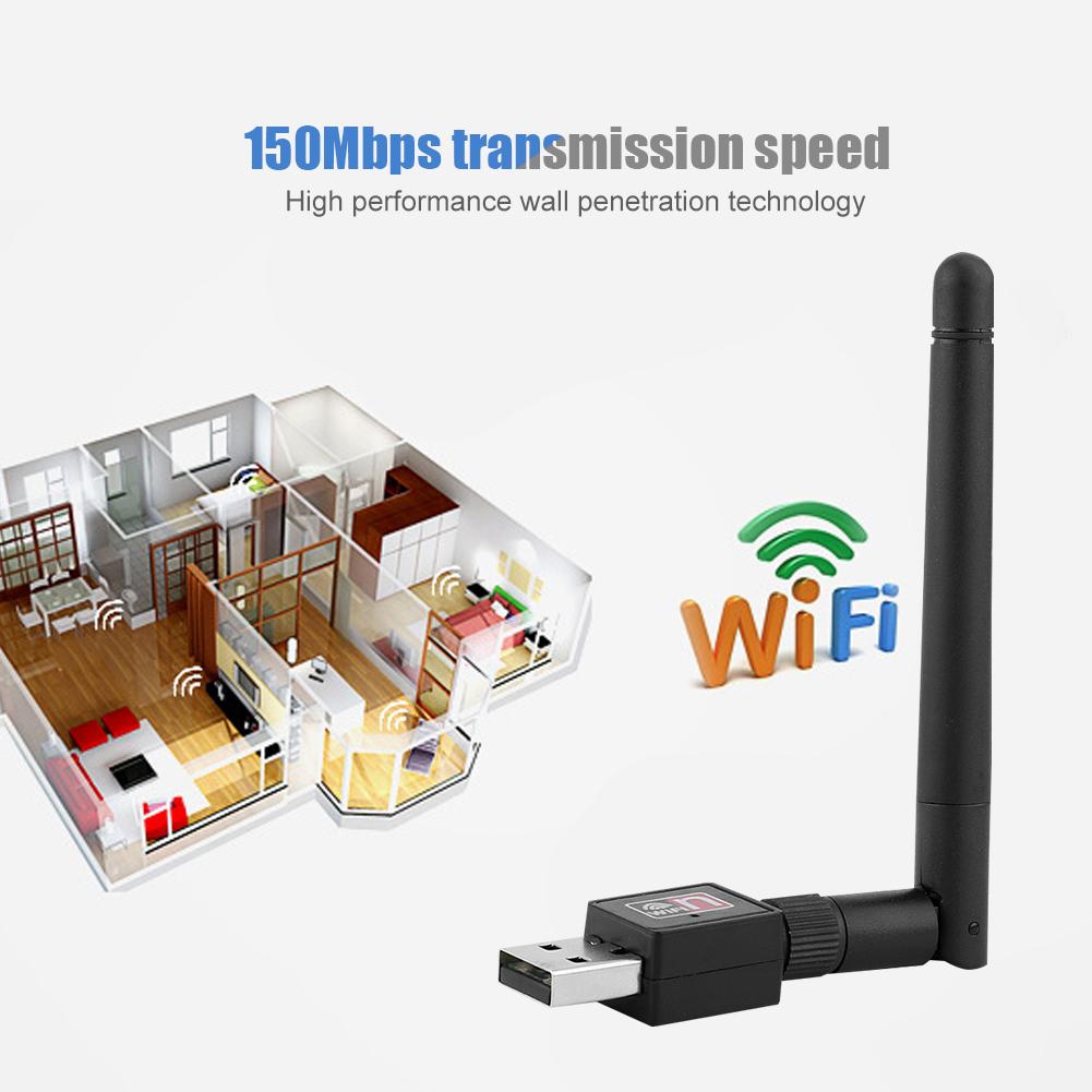 W90 RTL8188ETV150M Wireless Network Adapter 150Mbps USB2.0 WIFI Receiver Adapter