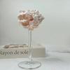 Conch Shell Champagne Glass Cup for Celebrations, Unique Drinkware for Adults Home Bar Wedding Favor Decoration Artistic Display