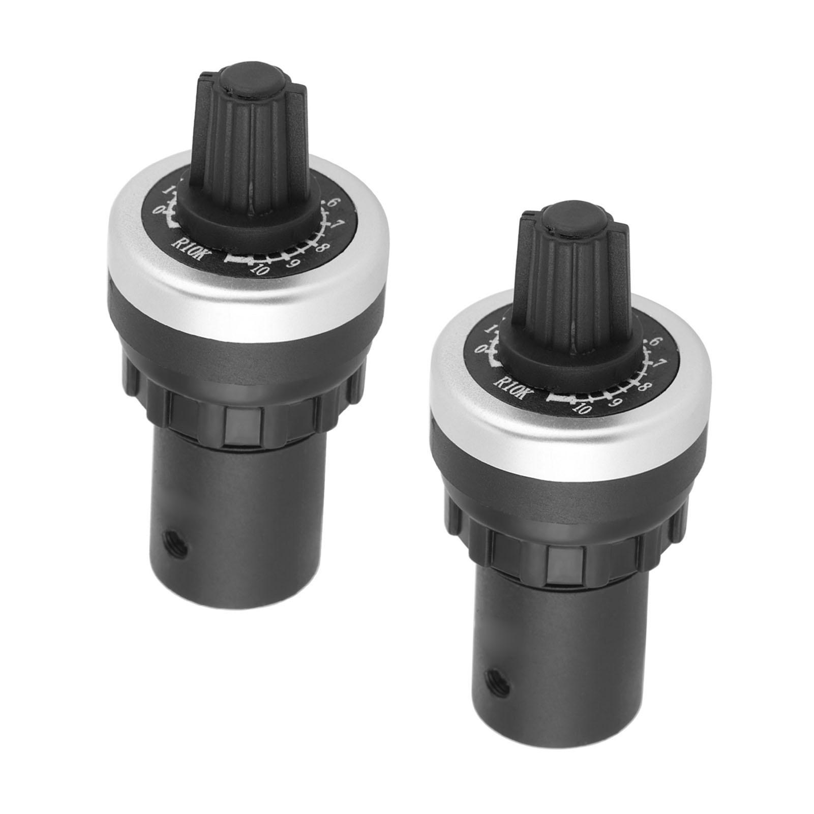 

2 Pcs 10k Potentiometer Panel Mount VSD VFD Potentiometer for Variable Speed Drive Inverter