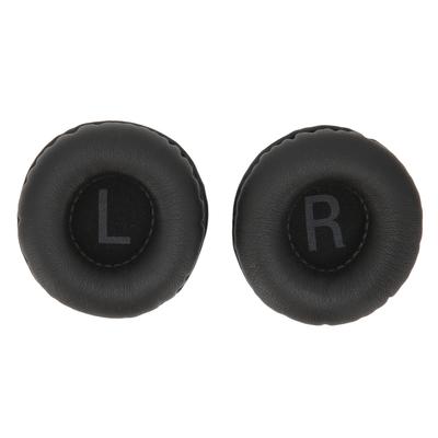 50mm Kopfhörerkissen Universelles Headset Ohrpolster Zubehör mit L R Kennzeichnung Schwarz