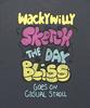WACKY WILLY Color Typographic Short Sleeve T-Shirt Charcoal