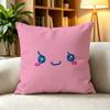CCute Pixel Tamagotchi Characters Color  Pillow Case Square DoubleSided Sofa Cushion Cover Bedroom Bedside Pillow