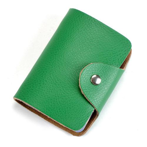

Card holder Card bag Multi-card holder Card holder Business card holder Women s wholesale Men s card holder Cowhide зелёный