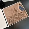 Wool Scarf Women's Winter Thickened High End New Camel Shawl Birthday New Year Gift
