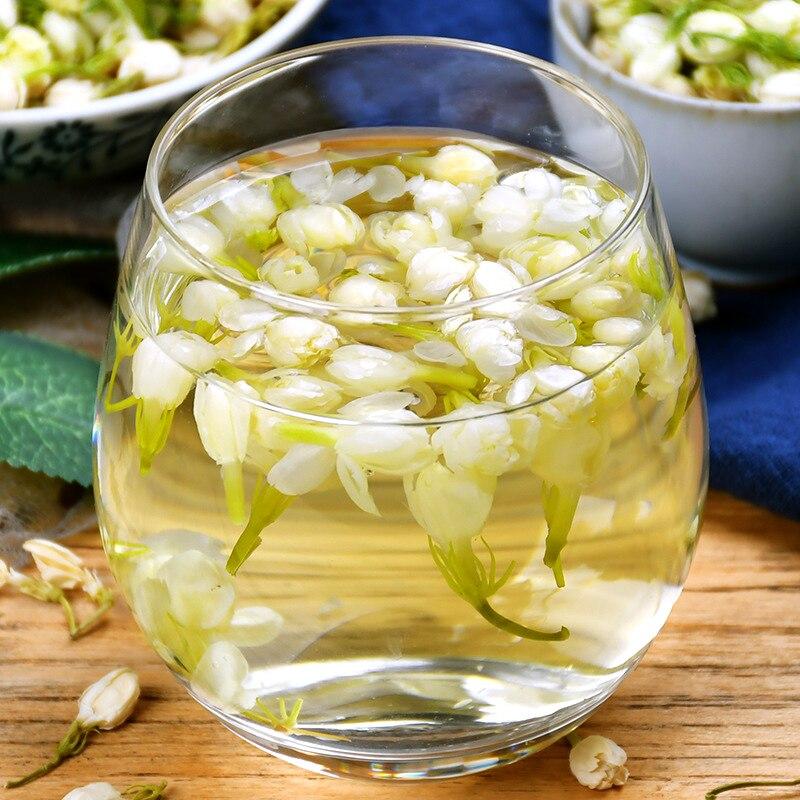 Ceai uscat de iasomie Ceai de floare Iasomie albă cu aromă puternică Ceai de flori Ambalaj cadou