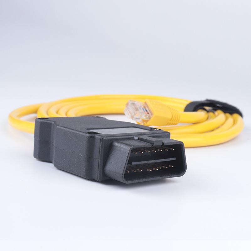 RJ-45 Cable, Connection Tools, Ethernet To OBD, Interface Cable, Coding for F Series for BMW