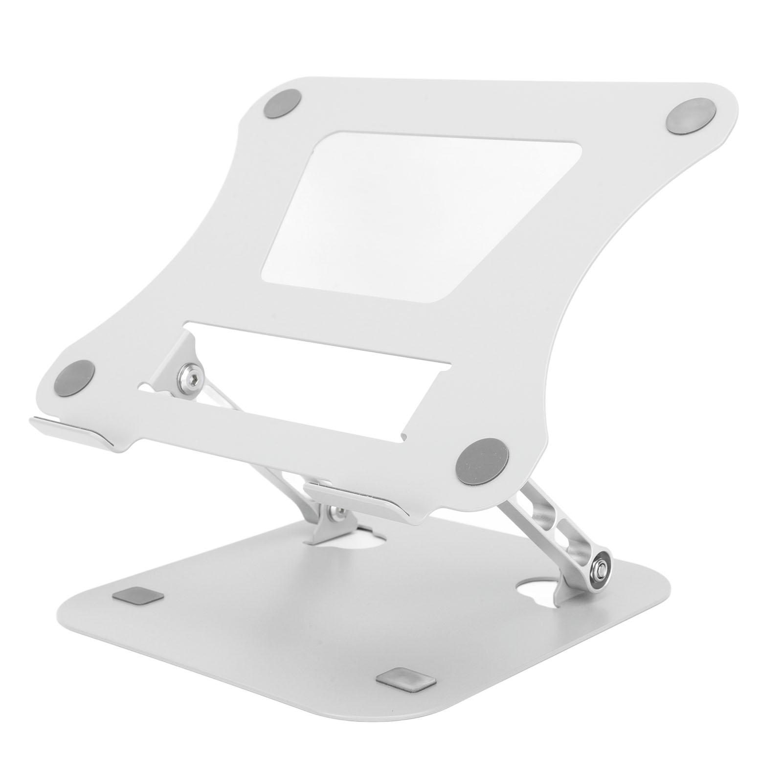 

Подставка для ноутбука с регулируемыми углами наклона, противоскользящая силиконовая, из полого алюминиевого сплава, держатель для ноутбука для