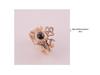 Douyin 100 Language 'I Love You' Crown Ring: Love Memory Confession, Detachable Design