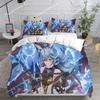 Fashion 3D Game Granblue Fantasy Bedding Sets Comforter Quilt Bed Cover Duvet Cover Pillow Case Sets Kids Adult Size