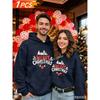26 winter Funny Christmas hoodies for Men Santa Claus men women Streetwear Loose Sweatshirt Merry Christmas Holiday hoodies