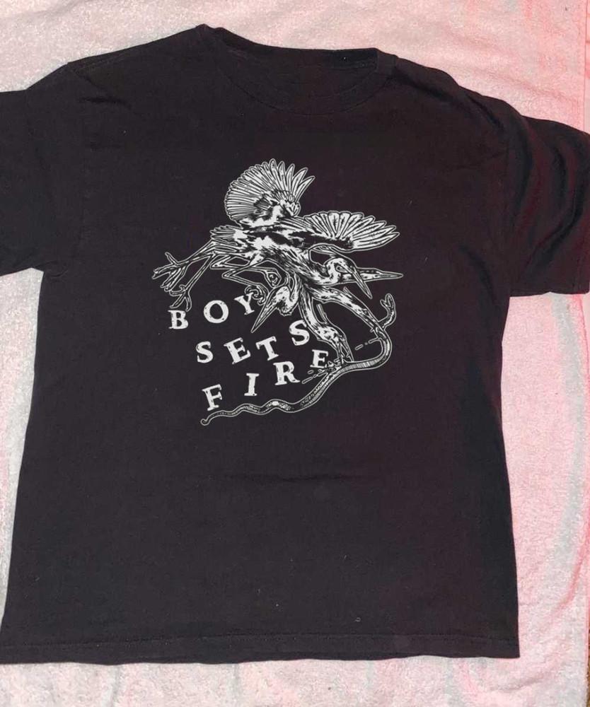 

BoySetsFire Band Album Classic Music Short Sleeve Adult DI549 Unisex T-Shirt S