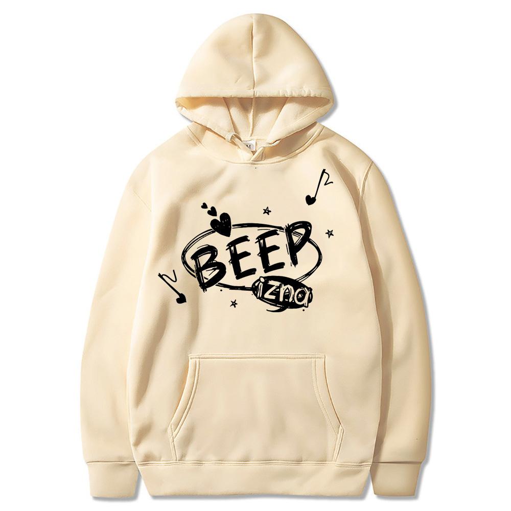 Izna - BEEP Hoodie Aesthetic 2025New Song Album Fashion Sweatshirt Graphic Printing Unisex Clothing Sudaderas Hoody High Quality