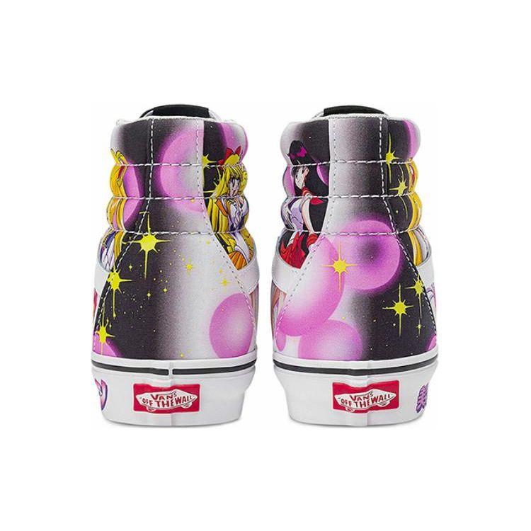 Vans Sailor Moon X Sk8-Hi Unisex Black Pink VN0A7Q5NB9P