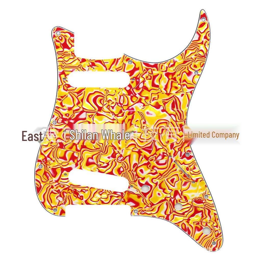 St Sq SSS Standard American Electric Guitar Pickguard - 11 Hole Front Cover Plate