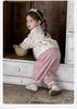 Spring 2026 Infant Girls' Knit Cardigan Set - Korean Style Long Sleeve Three-Piece