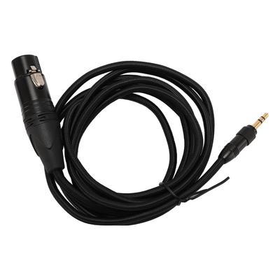 3.5mm To XLR Female Cable Locking Balanced 18 Inch Stereo Jack To 3pin XLR Female Microphone Cable
