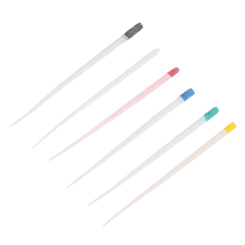 1 Låda Dental Absorberande Pappersspetsar Sterila Blandade Storlekar 02 04 06 Konicitet 15-40 Tandvårdsmaterial Endodonti Pappersspetsar