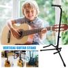Guitar Floor Stand Vertical Guitar Bass Holder Portable Electric Guitar Accessories Cello Stand For Acoustic Banjos Bass Guitars