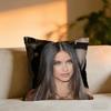 Adriana Lima Cushion Cover Cozy Velvet Throw PillowSoft Warm Cushion For Sofa  Bed