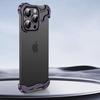 New Aluminium Alloy Special-Shaped Corner Lens Protector Phone Case Cover for iPhone 12 13 14 15 16 17 Pro Max Plus 17 Air