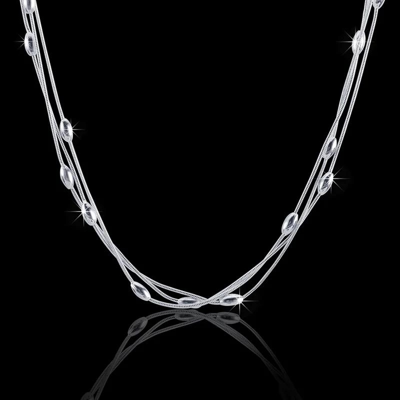 

2025 Trend Necklaces Luxury Fashion Beads Necklace For Women Party Wedding Accessories Jewelry Christmas Gifts Accessories