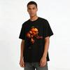 Muscular Apple Man Funny Graphic Casual Short Sleeve Tee Pure cotton T-shirt