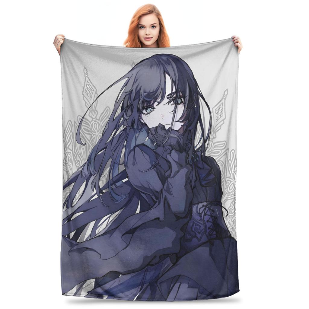 Warm Soft BlanketStudents Decorative Ado WORLD TOUR 2025 Hibana Throw Blanket Flannel Bedspread For Outdoor Fun Sofa Bed Cover