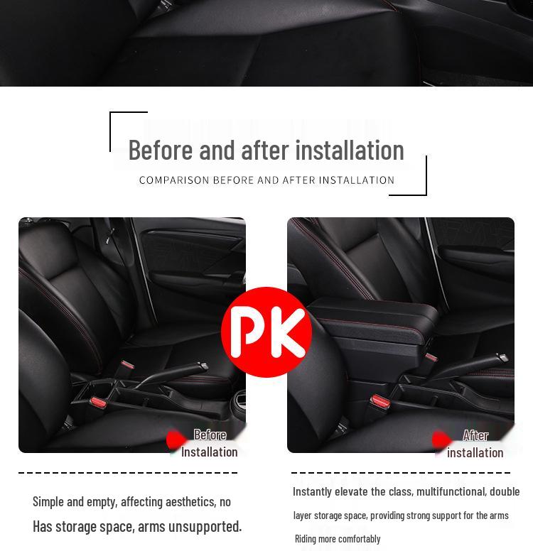 Mahindra E20 Plus Center Console Armrest Accessory