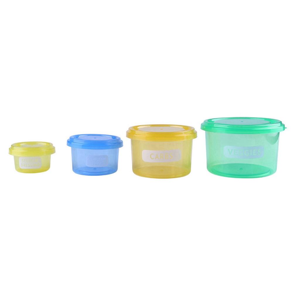 Control Storage Organizer Eating Plan Lose Weight Portion Control Food Container Meal Measure Dish