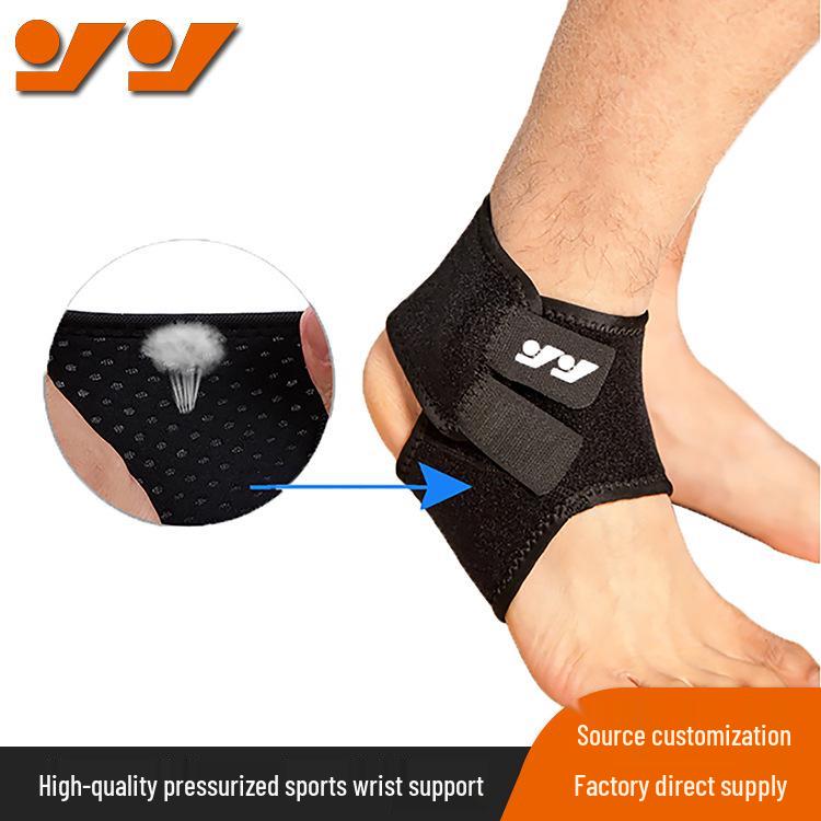 Unisex Ankle Support Brace for Sports: Basketball, Football, Badminton, Cycling, Fitness - Anti-Sprain, Breathable, and Comfortable