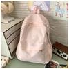 New Japanese Ins High-value, Fresh and Sweet Candy-colored Bow Backpack, Lightweight Backpack for Junior and Senior High School Students