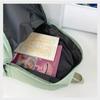 Rits Effen Kleur Waterdichte Rugzak Tieners Meisje Boeken Schrijfwaren Tassen Ins Mode Studenten Casual Grote Capaciteit Schooltas