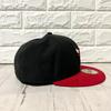 Used New Era Chicago Bulls NBA 9FIFTY Baseball Cap Black Red