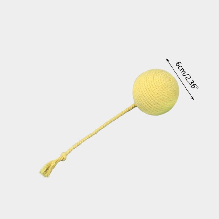Sisal Balls Cat Toy Cat Interactive Toy Cat Scratcher Toy Balls Kitten Balls Toy