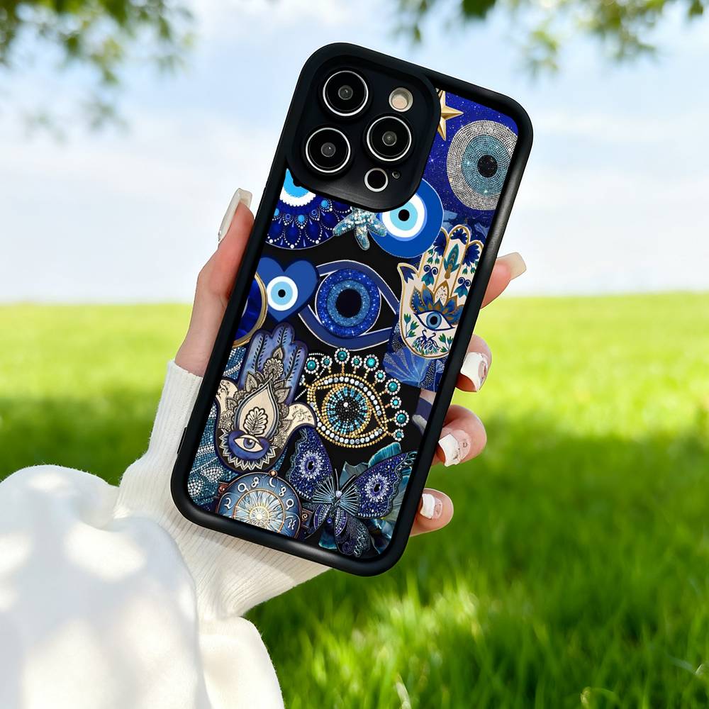 Mandala Chakra Yoga Phone Case For IPhone 17 16 15 14 13 12 Pro Max Plus Air Black Full Coverage TPU