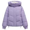 Korean Style Short Down Jacket Women Loose Fit Hooded Winter Coat Fashion Student Puffer