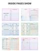 Undated Budget Book: Expense Tracker, Bill Manager & Financial Planner