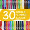 Zenacolor Lot De 30 Bâtons De Peinture Pour Enfants