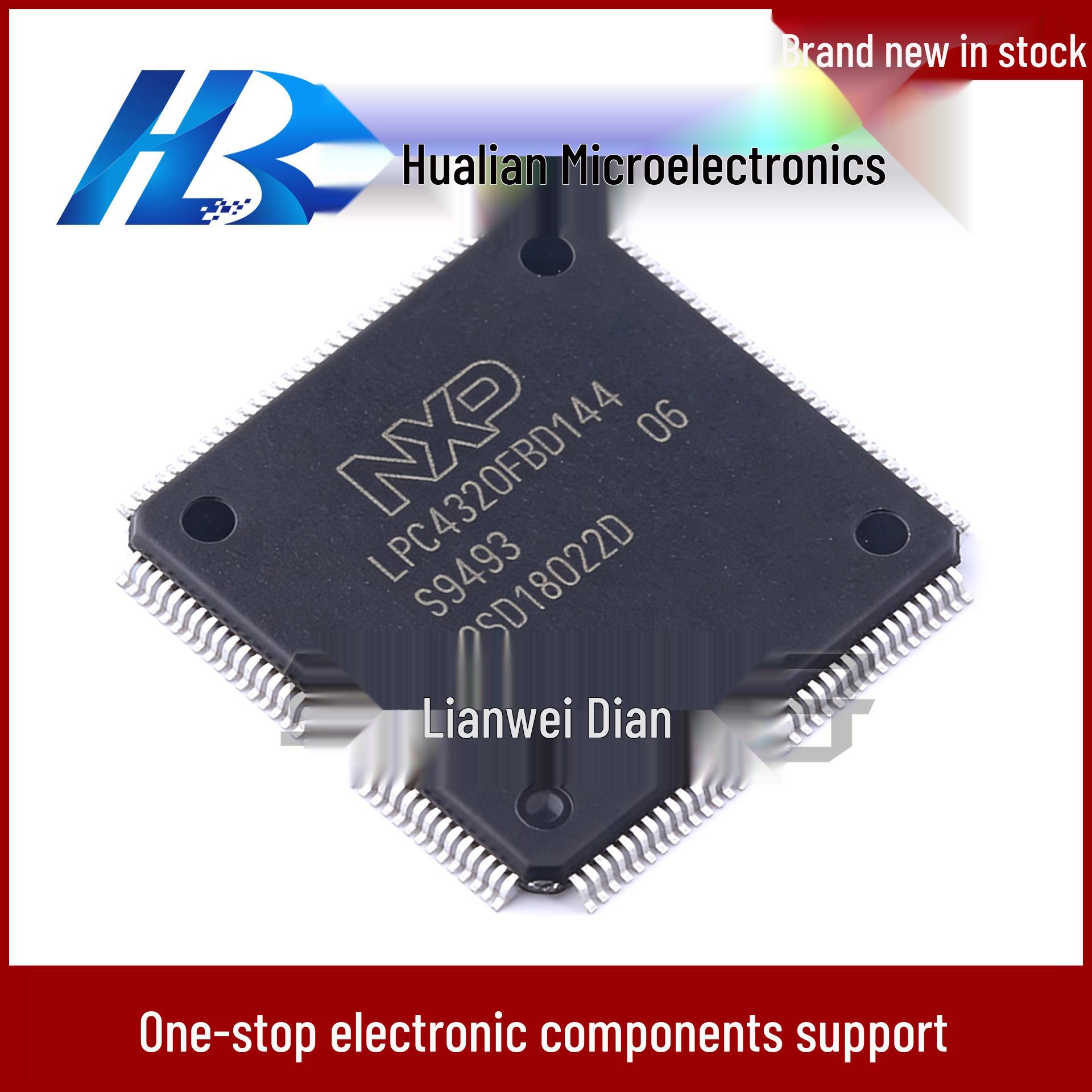 

LPC4320FBD144 32-bit ARM Cortex-M4/M0 Microcontroller MCU