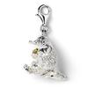 Fantastic beasts sterling silver Niffler clip on charm with crystals