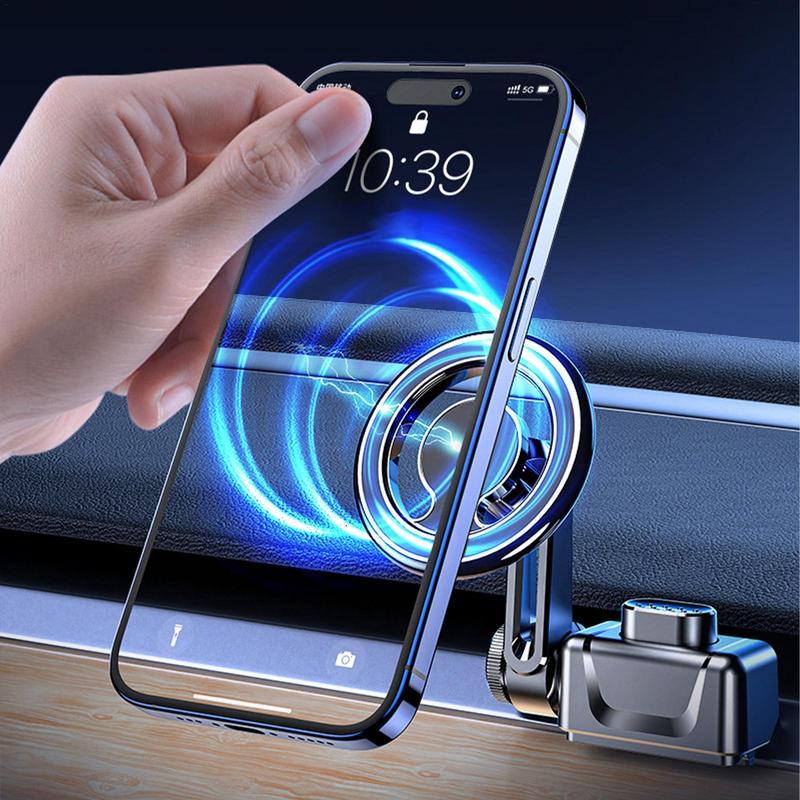 Cell Phone Holder Vent Mount Automobile Cradles Bracket 360 Rotation Vent Magnetic Phone Mount Supplies For Auto Accessories